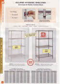 Eclipse Hygienic Shelving