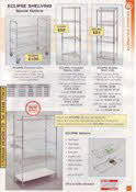 Eclipse Shelving Chrome Wire