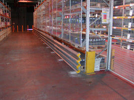 Bonded Stores with 3m Swing Gate, Mesh & HD Barrier system.