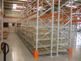 Carton Live Storage System installed by Storage Design Limited